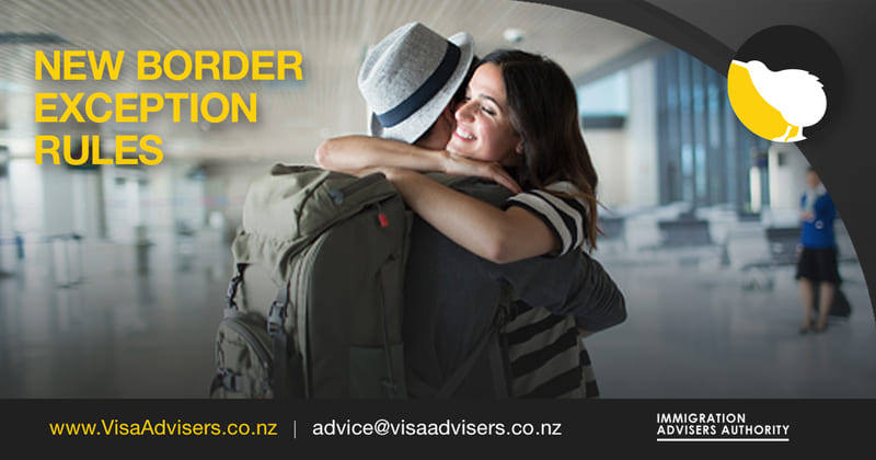 Captured in an embrace that speaks volumes, two souls reunite amidst the backdrop of newfound border exceptions in New Zealand.
